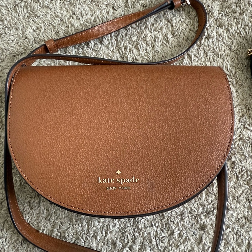 Kate Spade Brown Leather Crossbody Bag